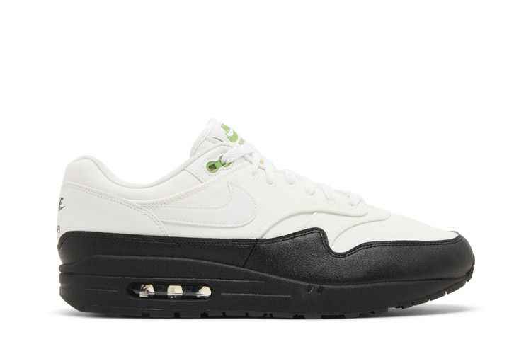 Air Max 1 White Black Chlorophyll - Nike Sneaker