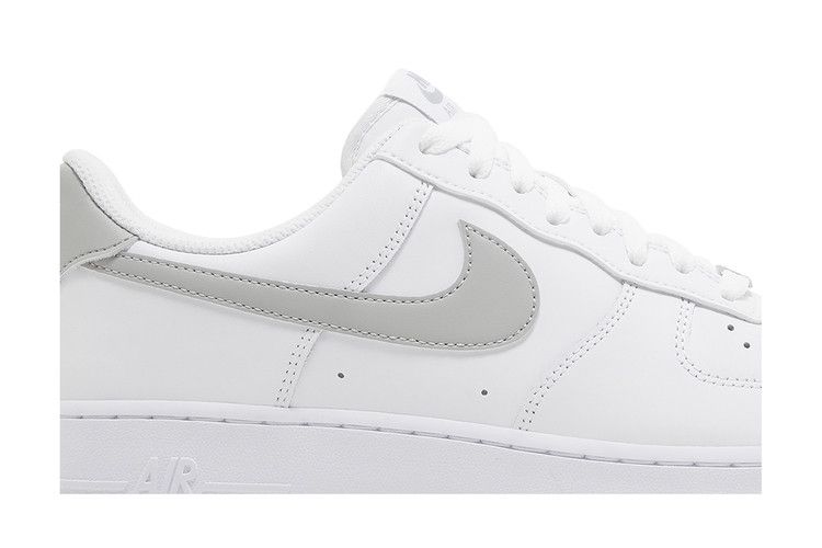 Nike Air Force 1 Low 07 White Light Smoke Grey - Nike Sneaker, Detailansicht 3