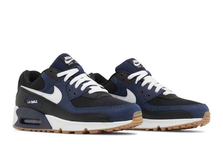 Nike Air Max 90 Midnight Navy Gum - Nike Sneaker, Detailansicht 9