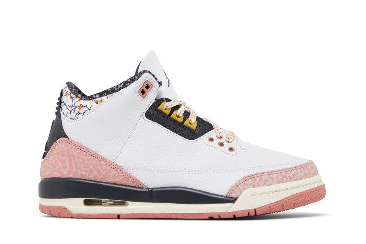 Air Jordan 3 Retro GS Vintage Floral - Air Jordan Sneaker, Detailansicht 2