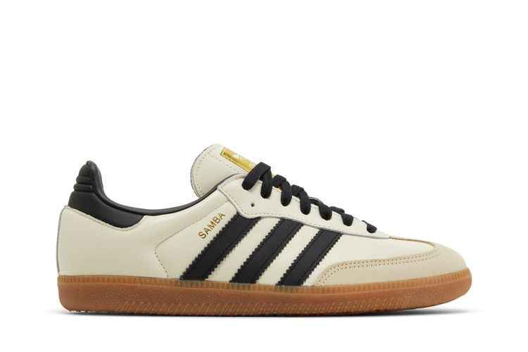 adidas Wmns Samba OG Cream White Sand Strata - adidas Sneaker