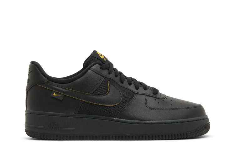 Nike Air Force 1 Low '07 Ballistic Mesh Black University Gold - Nike Sneaker