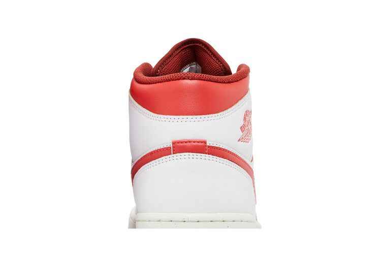 Air Jordan 1 Mid SE Dune Red - Air Jordan Sneaker, Detailansicht 8