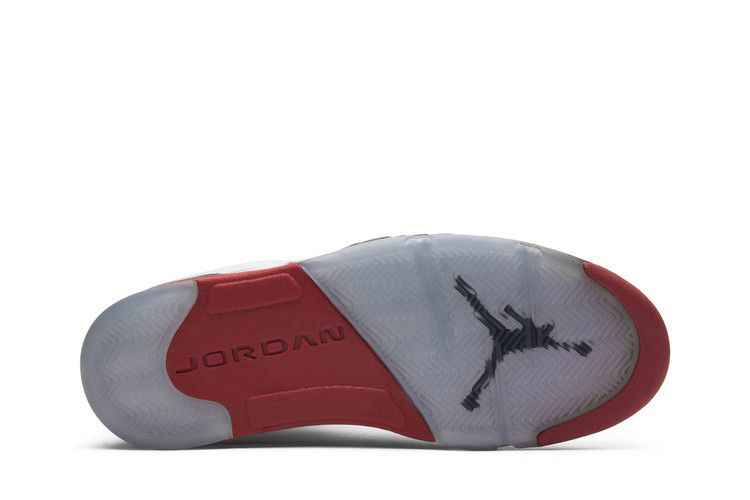 Air Jordan 5 Retro Fire Red Black Tongue - Air Jordan Sneaker, Detailansicht 5