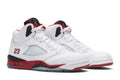 Air Jordan 5 Retro Fire Red Black Tongue - Air Jordan Sneaker, Detailansicht 9