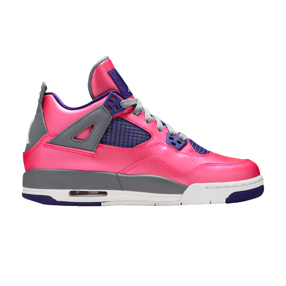 Air Jordan 4 Retro GS Pink Foil - Air Jordan Sneaker, Detailansicht 2