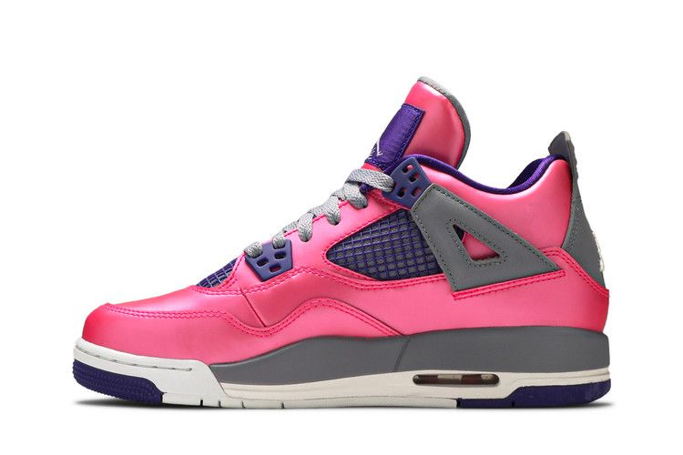 Air Jordan 4 Retro GS Pink Foil - Air Jordan Sneaker, Detailansicht 5