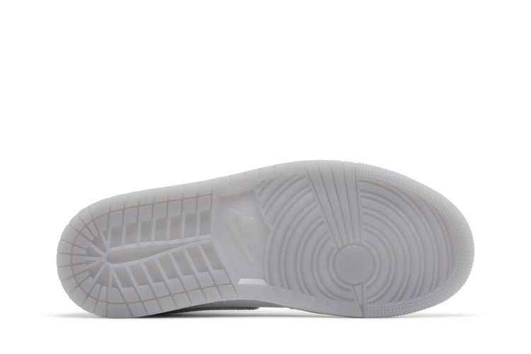 Air Jordan 1 Mid SE Metallic Silver - Air Jordan Sneaker, Detailansicht 5