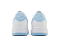 Nike Air Force 1 '07 Weiß Aquarius Blau - Nike Sneaker, Detailansicht 7
