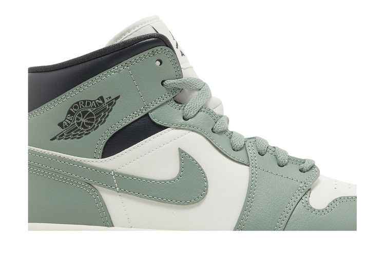 Air Jordan 1 Mid Jade Smoke - Air Jordan Sneaker, Detailansicht 3