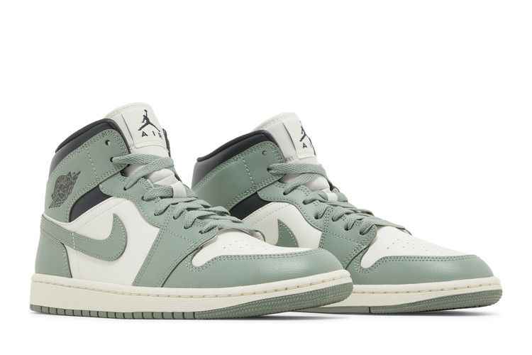Air Jordan 1 Mid Jade Smoke - Air Jordan Sneaker, Detailansicht 9