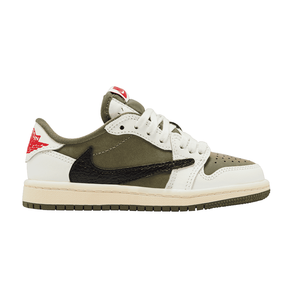 Travis Scott x Air Jordan 1 Retro Low OG SP PS Reverse Olive / Medium Olive