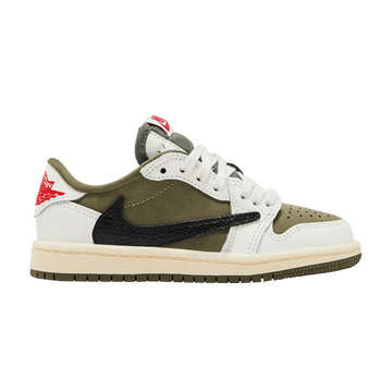 Travis Scott x Air Jordan 1 Retro Low OG SP PS Reverse Olive / Medium Olive
