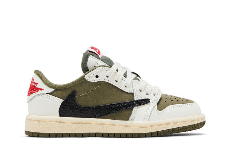 Travis Scott x Air Jordan 1 Retro Low OG SP PS Reverse Olive / Medium Olive