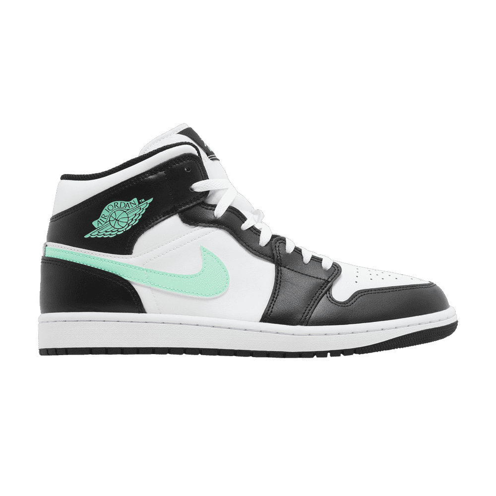 Air Jordan 1 Mid Green Glow