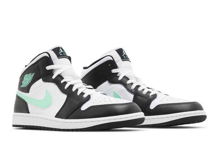 Air Jordan 1 Mid Green Glow - Air Jordan Sneaker, Detailansicht 9