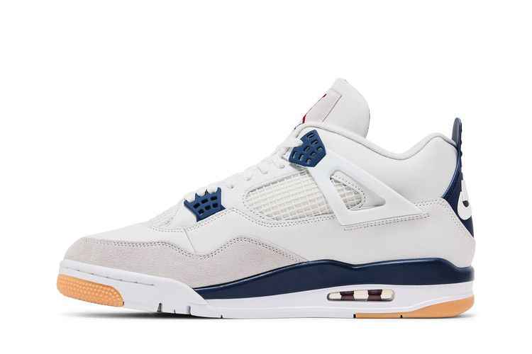 Nike SB x Air Jordan 4 Retro SP Navy - Air Jordan Sneaker, Detailansicht 4