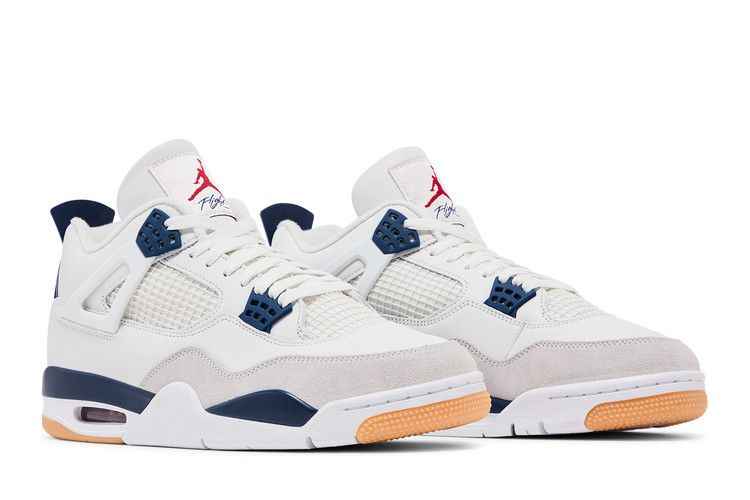 Nike SB x Air Jordan 4 Retro SP Navy - Air Jordan Sneaker, Detailansicht 9