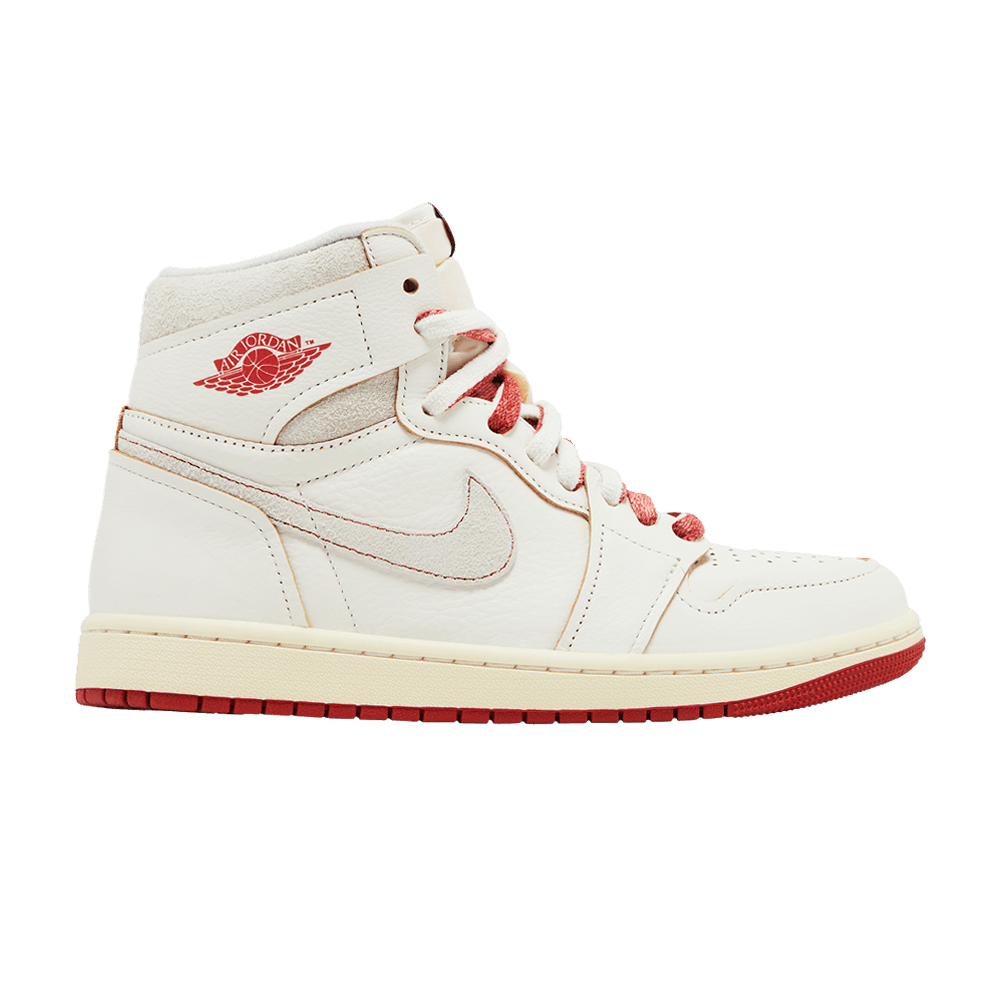 Wmns Air Jordan 1 Retro High OG Rare Air - Sail Cinnabar - Air Jordan Sneaker, Detailansicht 2