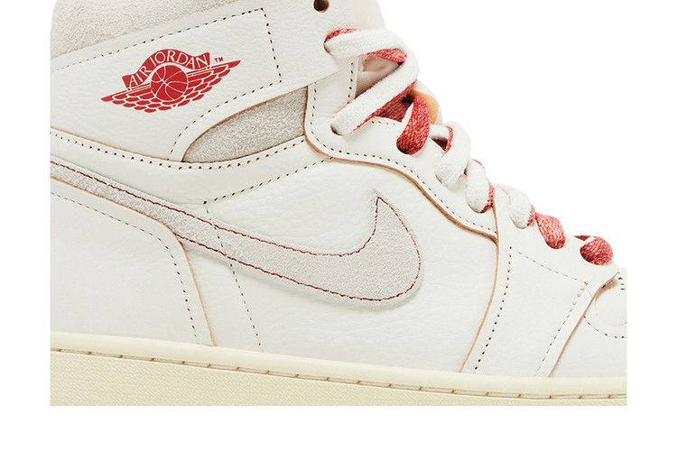 Wmns Air Jordan 1 Retro High OG Rare Air - Sail Cinnabar - Air Jordan Sneaker, Detailansicht 4