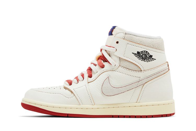 Wmns Air Jordan 1 Retro High OG Rare Air - Sail Cinnabar - Air Jordan Sneaker, Detailansicht 5