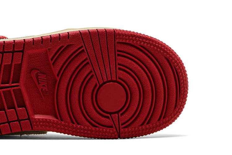 Air Jordan 1 Retro High OG TD Rare Air - Sail Cinnabar - Air Jordan Sneaker, Detailansicht 7