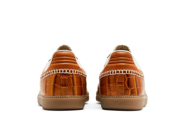 Wales Bonner x adidas Samba OG Croc - Night Brown - adidas Sneaker, Detailansicht 8