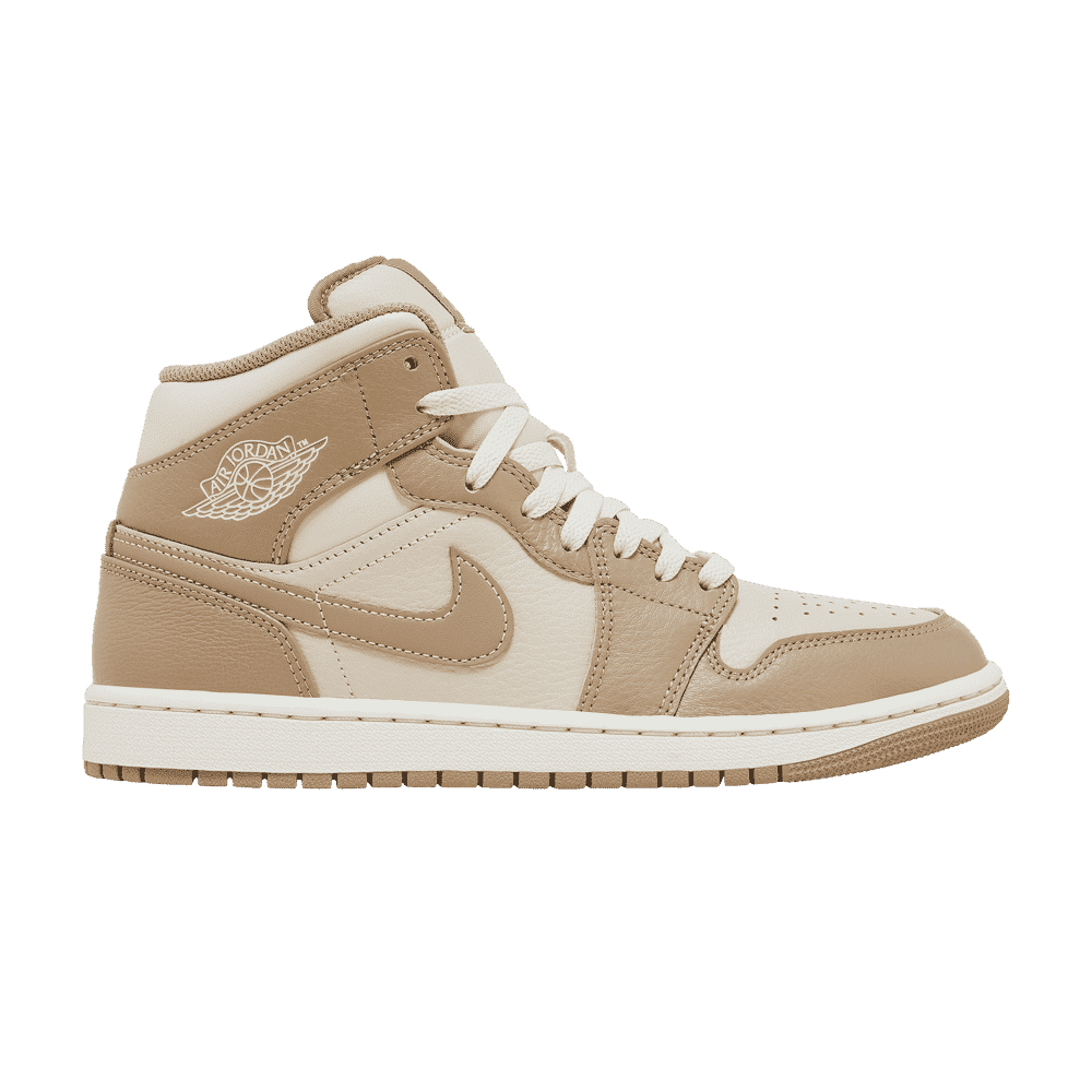 Air Jordan 1 Mid Efsane Açık Kahverengi