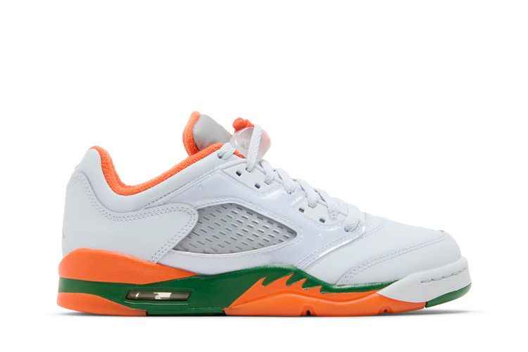Air Jordan 5 Retro Low Miami Hurricanes (GS) - Air Jordan Sneaker
