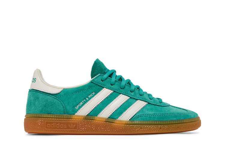 Mens Sporty & Rich x adidas Handball Spezial Green Gum - adidas Sneaker, Detailansicht 3