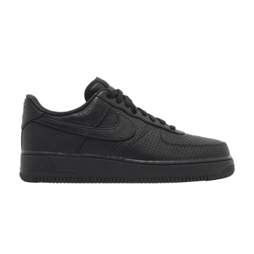 Nike Air Force 1 Low SP Triple Black Perforated - Nike Sneaker