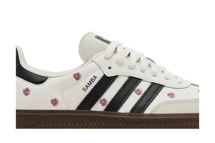adidas Wmns Samba OG White Floral Embroidery - adidas Sneaker, Detailansicht 4