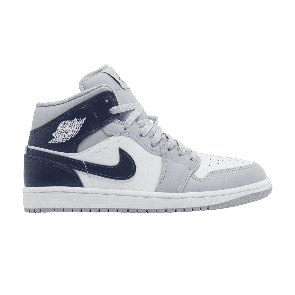 Air Jordan 1 Mid Wilcza Szarość Nocna Granat
