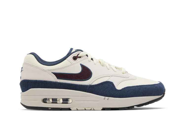Air Max 1 Coconut Milk Burgundy Crush Navy - Nike Sneaker
