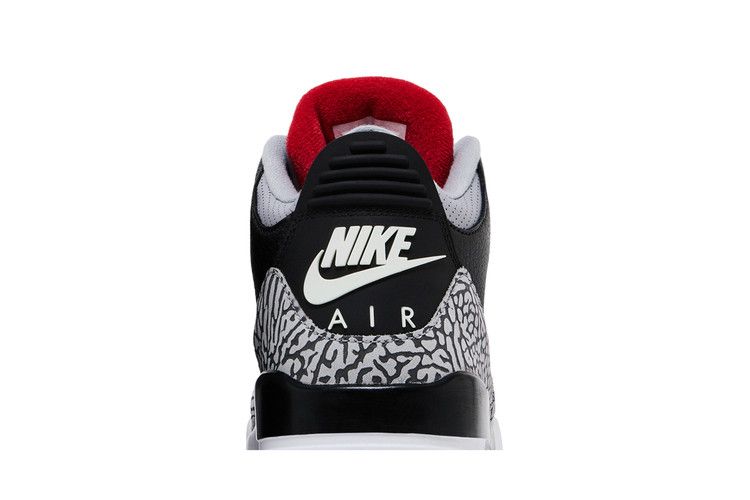 Air Jordan 3 Retro OG Black Cement 2018 - Air Jordan Sneaker, Detailansicht 9