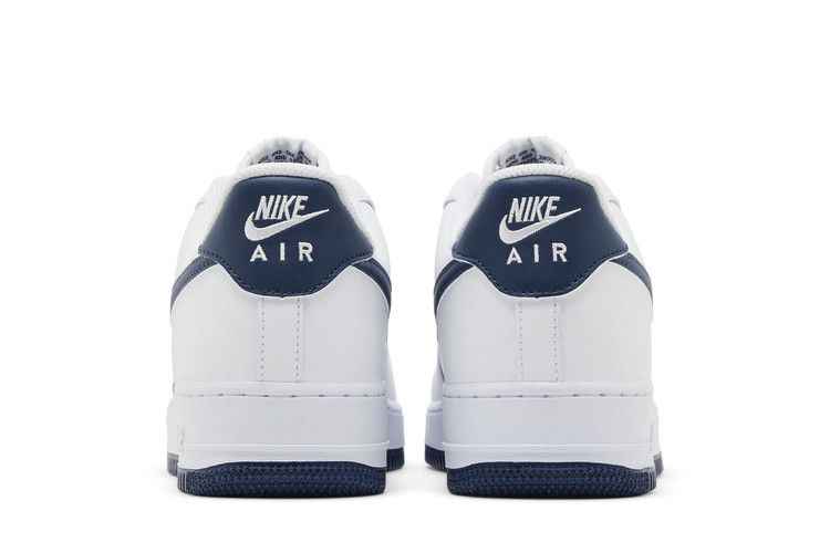 Nike Air Force 1 '07 White Midnight Navy - Nike Sneaker, Detailansicht 7