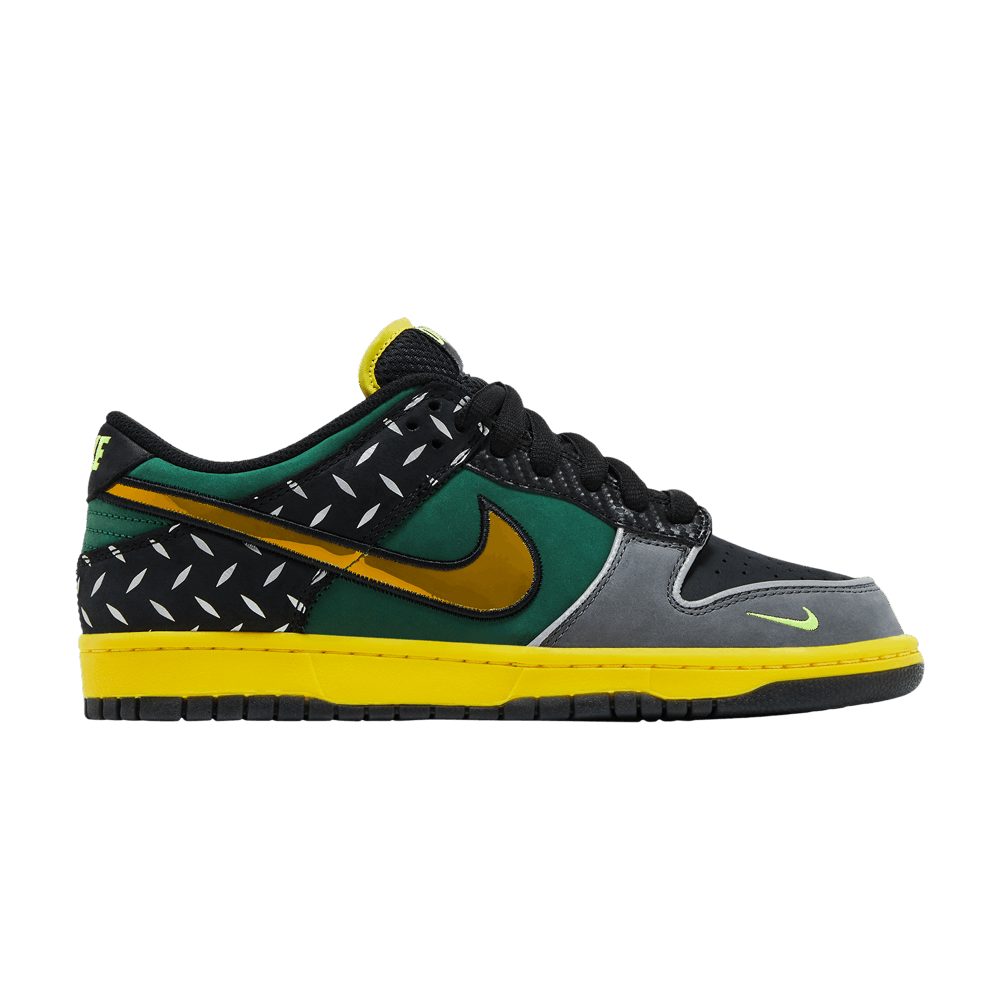 Nike Dunk Low What the Duck - University of Oregon Home PE - Nike Sneaker, Detailansicht 2
