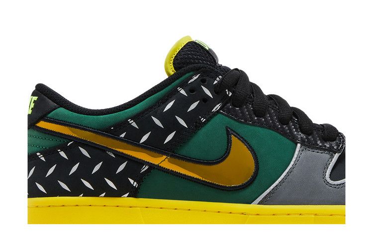Nike Dunk Low What the Duck - University of Oregon Home PE - Nike Sneaker, Detailansicht 4