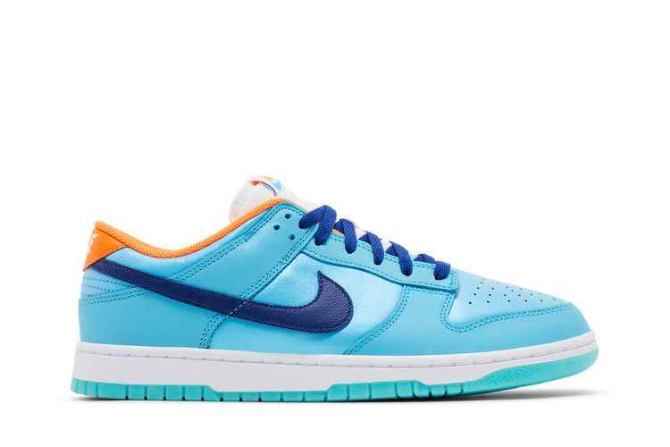 Nike Dunk Low SE Baltic Blue Total Orange - Nike Sneaker