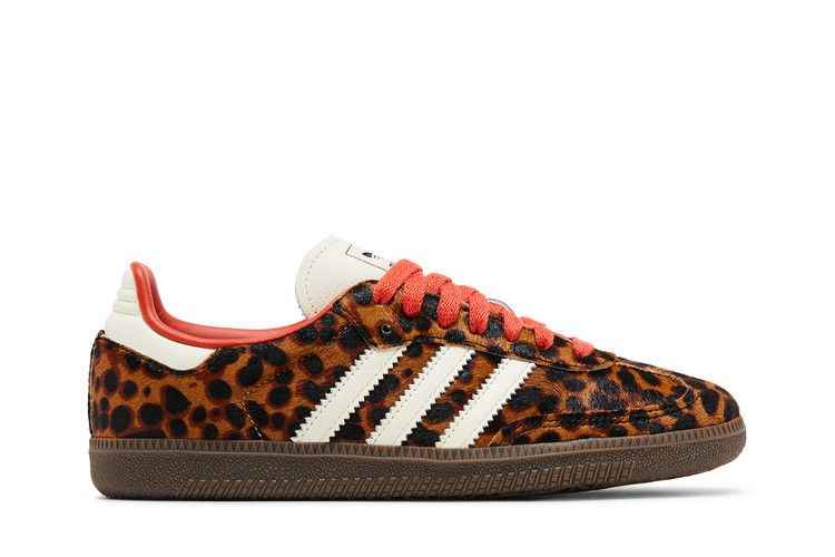 adidas Wmns Samba OG Cheetah Pack - Preloved Red - adidas Sneaker