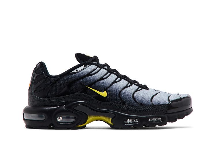 Nike Air Max Plus Wolf Grey Opti Yellow - Nike Sneaker, Detailansicht 3