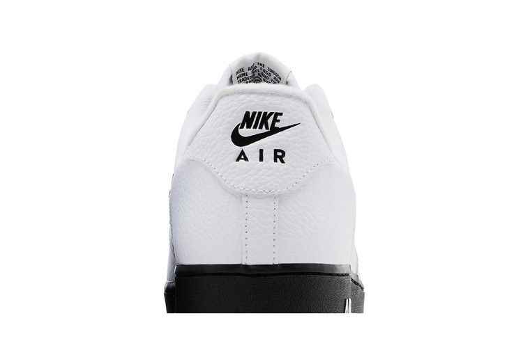 Nike Air Force 1 '07 Low Jewel White Black - Nike Sneaker, Detailansicht 8