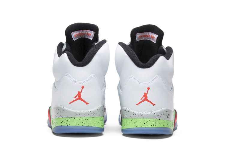 Air Jordan 5 Retro Poison Green - Air Jordan Sneaker, Detailansicht 7