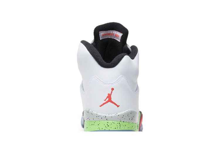 Air Jordan 5 Retro Poison Green - Air Jordan Sneaker, Detailansicht 8