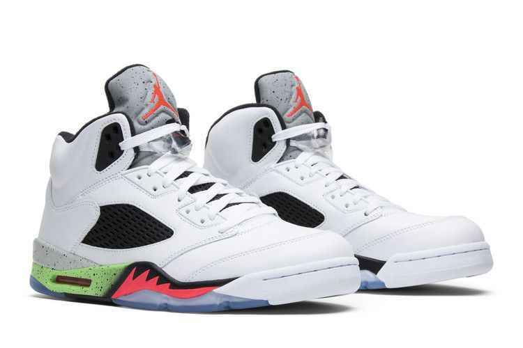 Air Jordan 5 Retro Poison Green - Air Jordan Sneaker, Detailansicht 9
