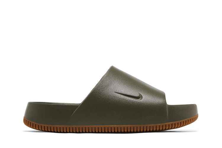 Nike Calm Slide Medium Olive Gum - Nike Sneaker