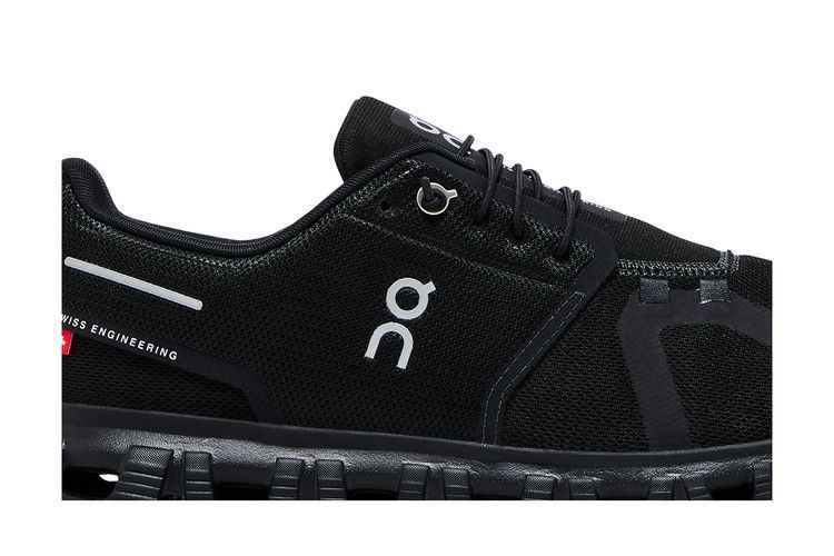 ON Cloud 6 Triple Black - On Sneaker, Detailansicht 4