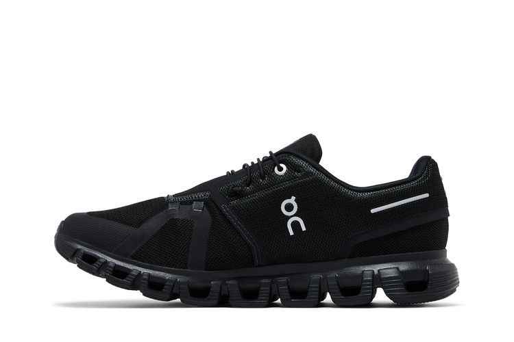 ON Cloud 6 Triple Black - On Sneaker, Detailansicht 5