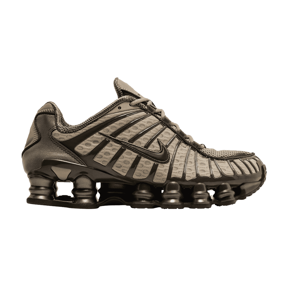 Nike Shox TL Caqui Pedra de Ferro Preto