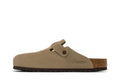 Birkenstock Boston Soft Footbed Suede Taupe - Birkenstock Sneaker, Detailansicht 5